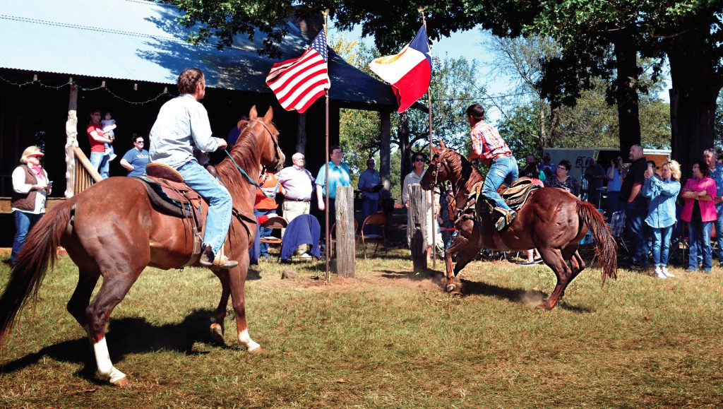 Horsemen gather at cavalryman’s family’s reunion