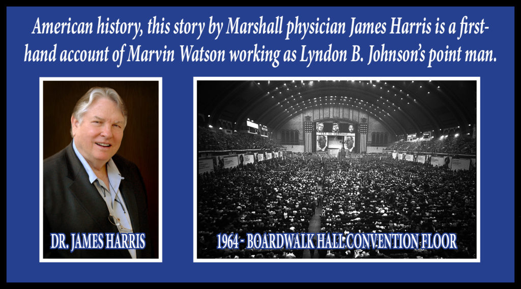 Steel company executive turns tide to LBJ at the unconventional Democratic convention of ’64