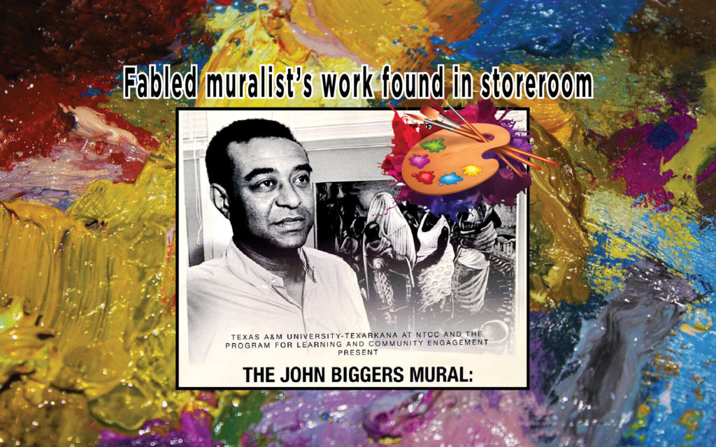 Fabled muralist’s work found in storeroom