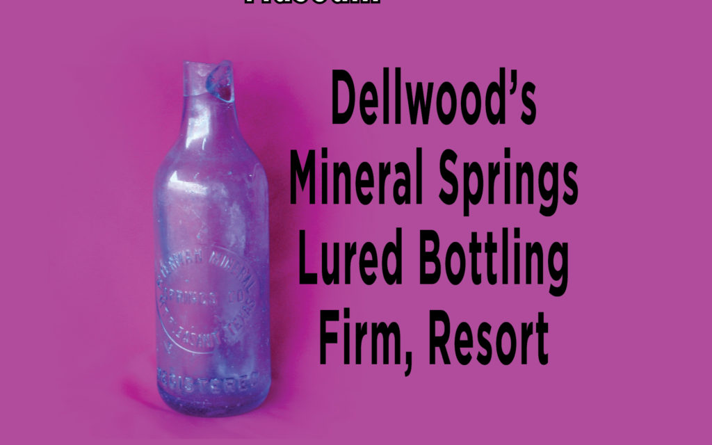 Dellwood’s mineral spring’s lured bottling firm, resort