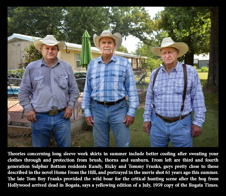 1959 movie makers brought stars to Sulphur River scene