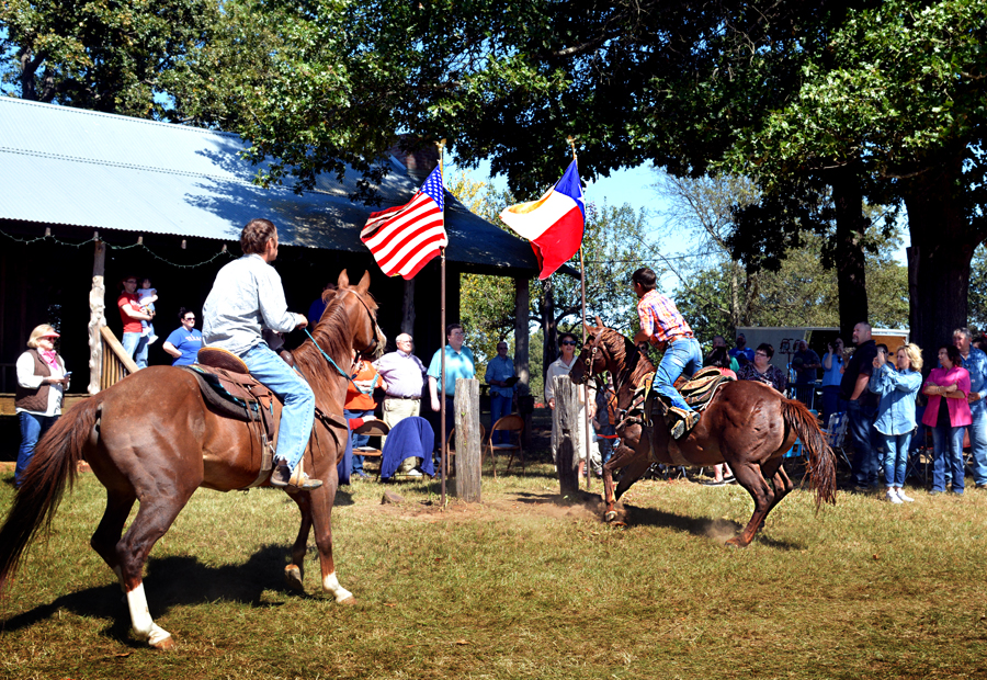 Horsemen Gather at cavalryman’s family’s reunion