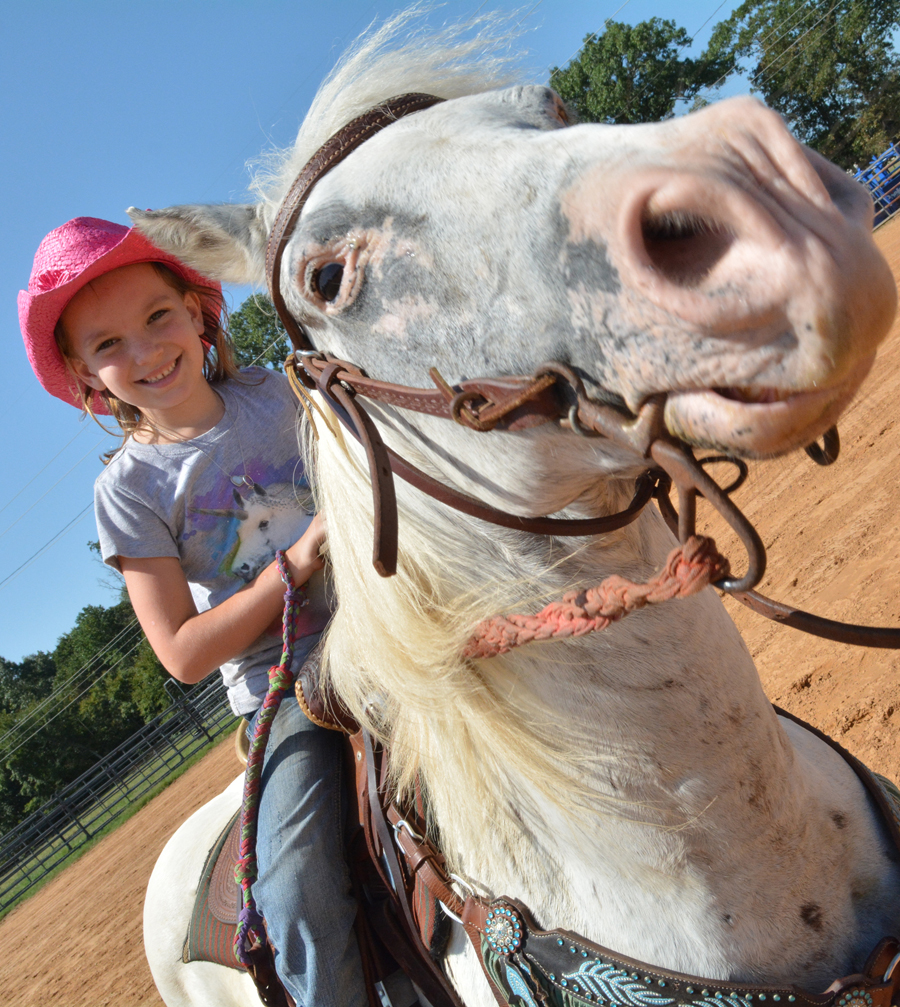At the Bynum place where Rita Durrum rides, Country life takes unconventional turn