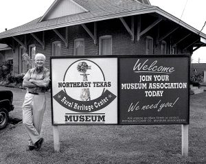 John Holman at Pittsburg Rail Depot