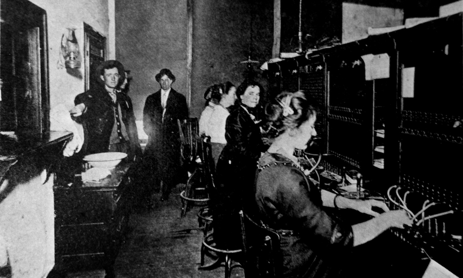 Mount Pleasant Telephone Company - IM Greenspun (Greenspun Building)