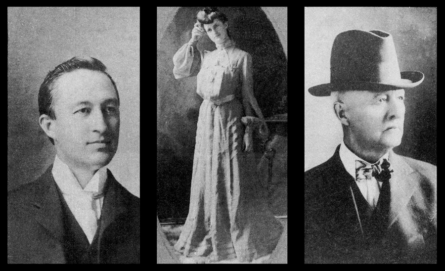 Parke Custus & May Bacon Long & Robert Blake Long