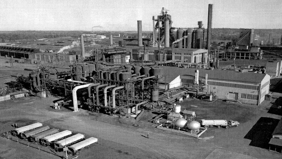 Aireal of OAL lab at secret Cold War military lab