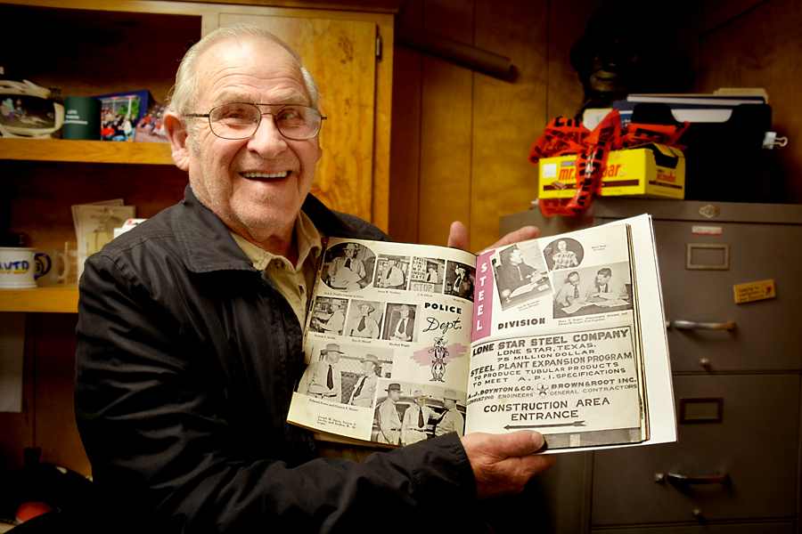 Floyd Currey at secret Cold War Lab