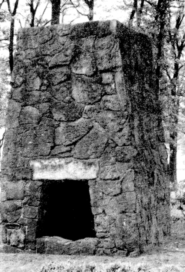 Reese Hughes smelting furnace built at Hughes Springs