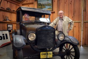 Louis Terrell's 1926 Model T Ford is on loan to the museum in DeKalb.