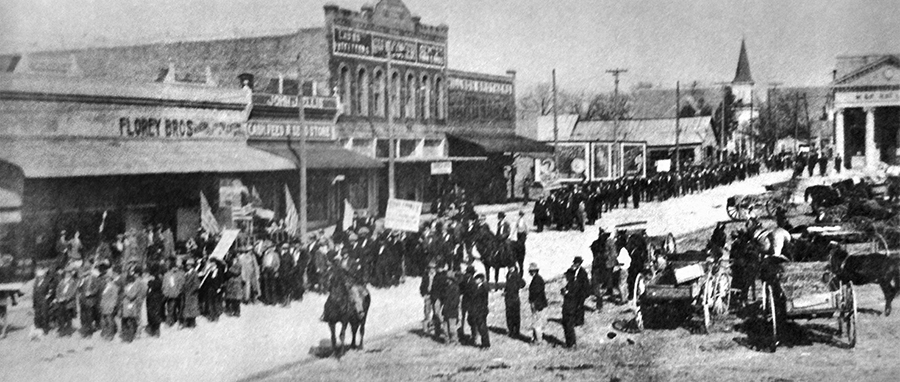 1910 Confederate Reunion parade