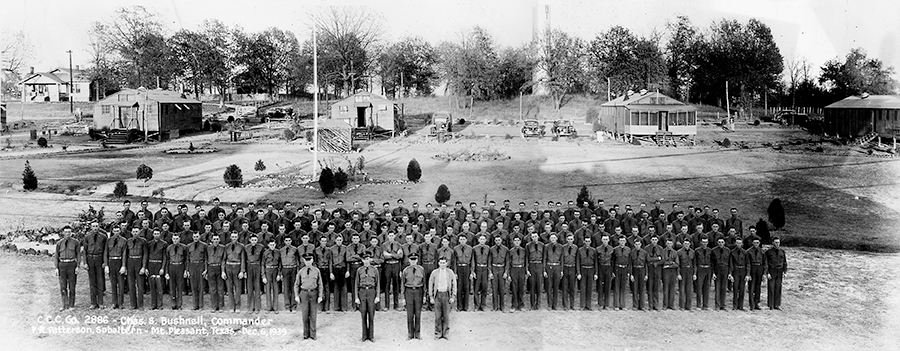CCC Company 2886 Mt Pleasant Texas 1939
