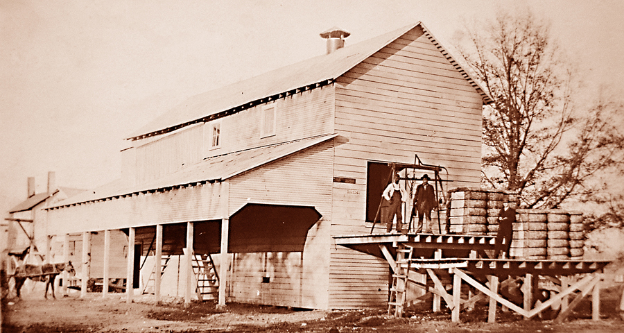J. O. Southerland Gin, Cookville Texas 1915