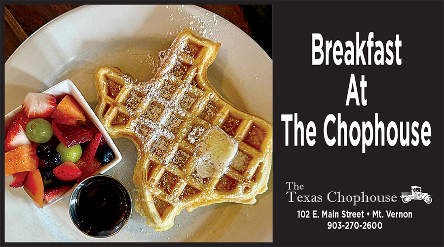The Texas Chophouse Mt Vernon Texas