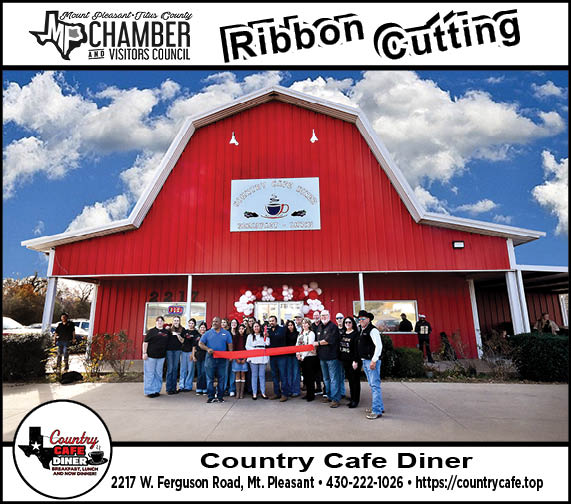 Country Cafe Diner in Mt. Pleasant, Texas
