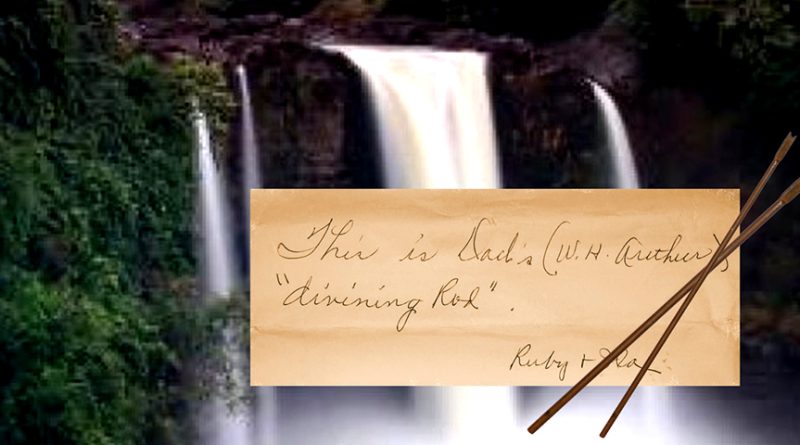 W H Aurther Diving Rods