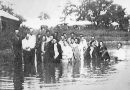 Baptism at Cotton Gin Pool 1937