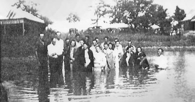 Baptism at Cotton Gin Pool 1937