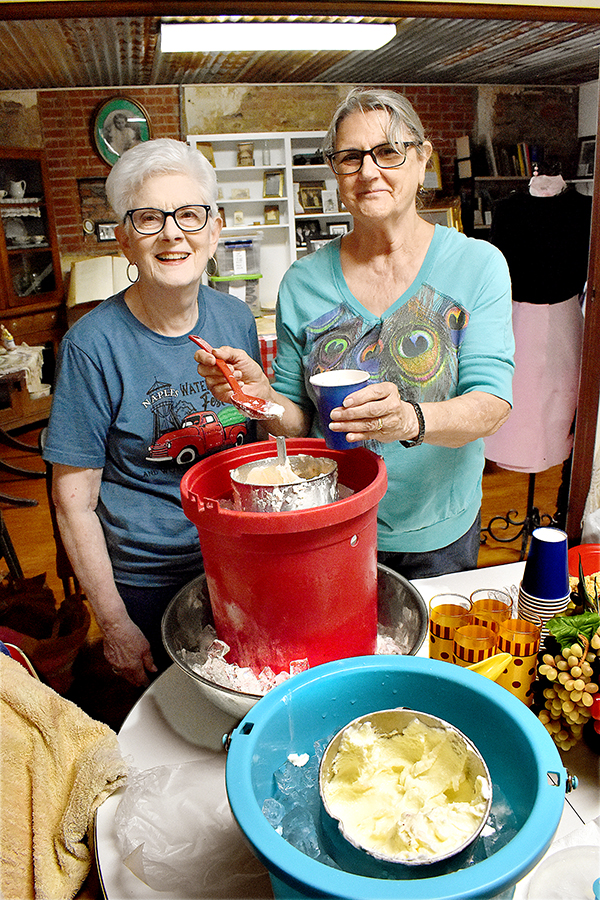Marilyn Williams and Brenda Smith