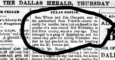 Mt. Vernon, Texas Jail break sparks shoot out