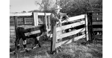 Tom Ramsay at corral