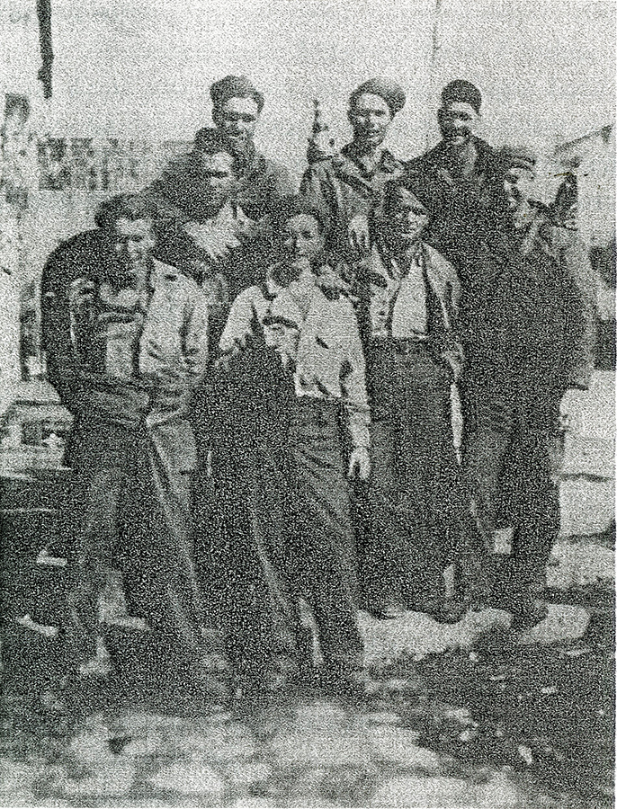 James Anderson and friends in Italy or Southern France